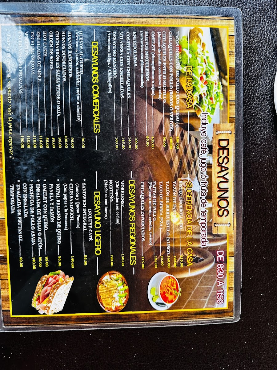 Restaurante Rancho Bonito (Entrada temporal por la campana ,paseos lago 2) Menu - Image 6